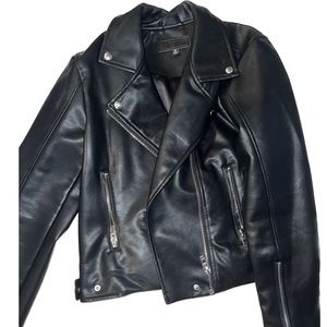 Blank NYC black leather jacket, size medium, never been worn